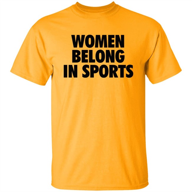 Jomboymedia Women Belong In Sports Hoodie Coach Trev T Shirt Jomboymedia Women Belong In Sports Hoodie Coach Trev T Shirt