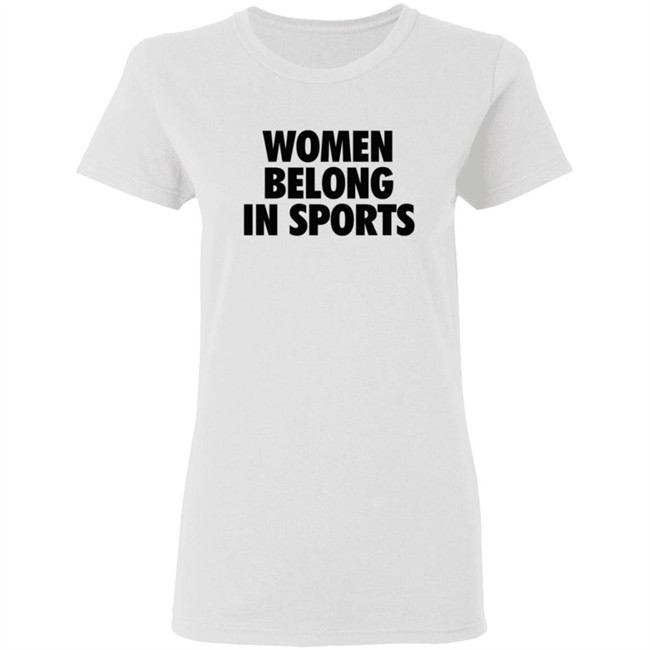 Jomboymedia Women Belong In Sports Hoodie Coach Trev T Shirt Jomboymedia Women Belong In Sports Hoodie Coach Trev T Shirt
