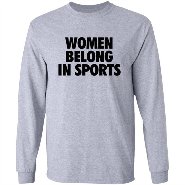Jomboymedia Women Belong In Sports Hoodie Coach Trev T Shirt Jomboymedia Women Belong In Sports Hoodie Coach Trev T Shirt