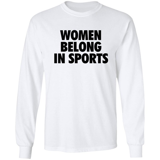 Jomboymedia Women Belong In Sports Hoodie Coach Trev T Shirt Jomboymedia Women Belong In Sports Hoodie Coach Trev T Shirt