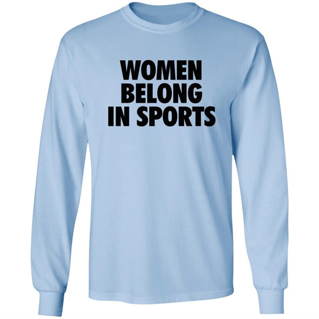 Jomboymedia Women Belong In Sports Hoodie Coach Trev T Shirt Jomboymedia Women Belong In Sports Hoodie Coach Trev T Shirt