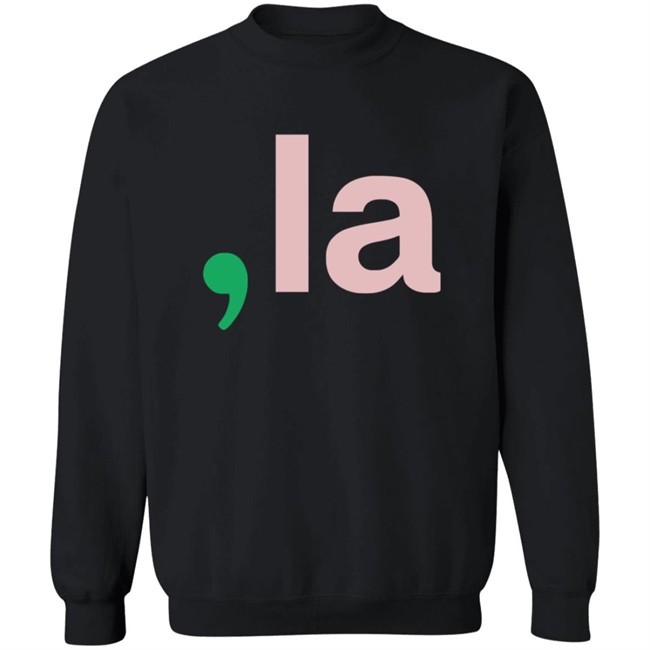 Kamala Harris Sorority Colors Comma La Sweatshirt T Shirt