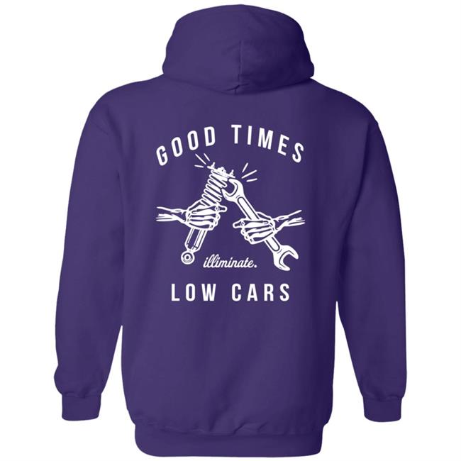 Illiminate Merch Good Times Low Cars Tee Illiminate Merch Good Times Low Cars Tee