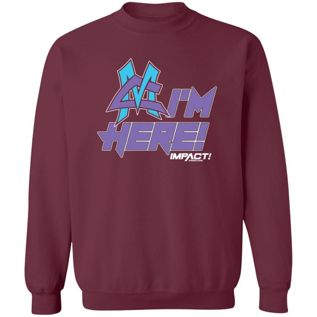 Impact Matt Cardona I'm Here Tee Shirt Impact Matt Cardona I'm Here Tee Shirt