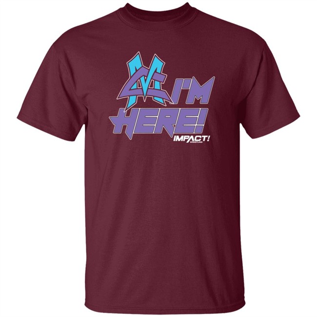 Impact Matt Cardona I'm Here Tee Shirt Impact Matt Cardona I'm Here Tee Shirt