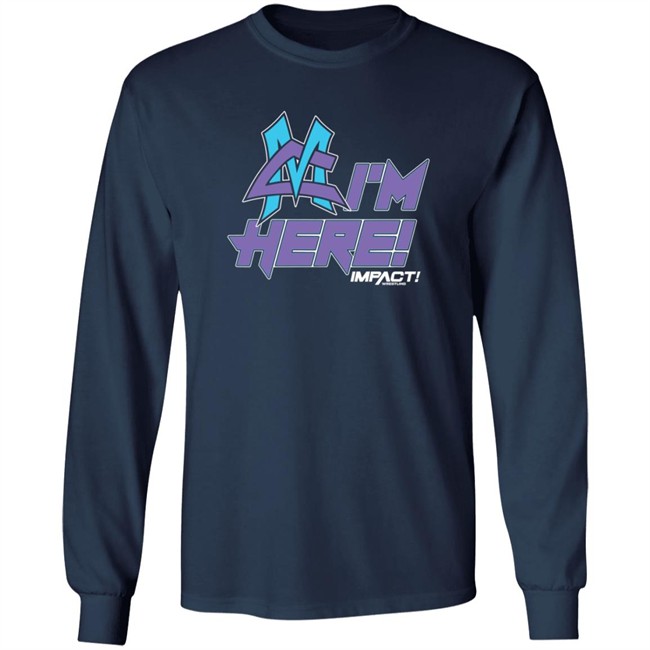 Impact Matt Cardona I'm Here Tee Shirt Impact Matt Cardona I'm Here Tee Shirt