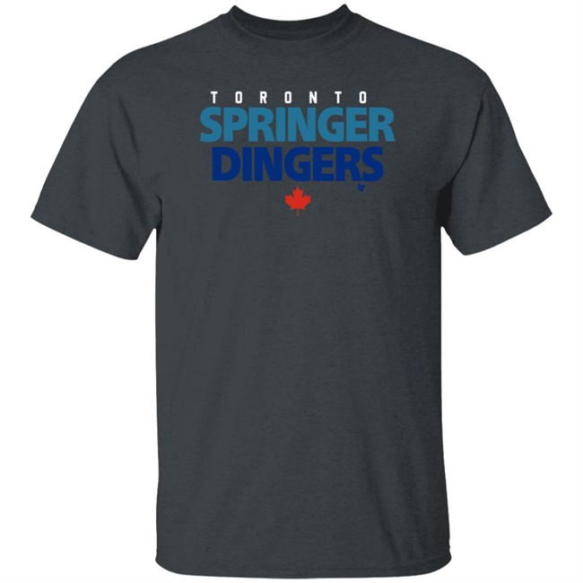 Toronto Springer Dingers Breakingt T Shirt Toronto Springer Dingers Breakingt T Shirt