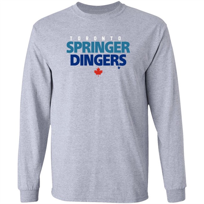 Toronto Springer Dingers Breakingt T Shirt Toronto Springer Dingers Breakingt T Shirt