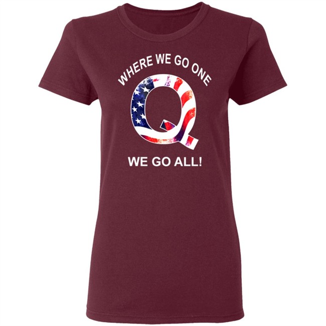 Q Where We Go One We Go Al Flag T Shirt Q Where We Go One We Go Al Flag T Shirt