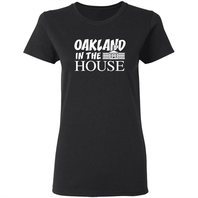 Oaklandish Oakland In The House Tee Shirt Kamala Oaklandish Oakland In The House Tee Shirt Kamala