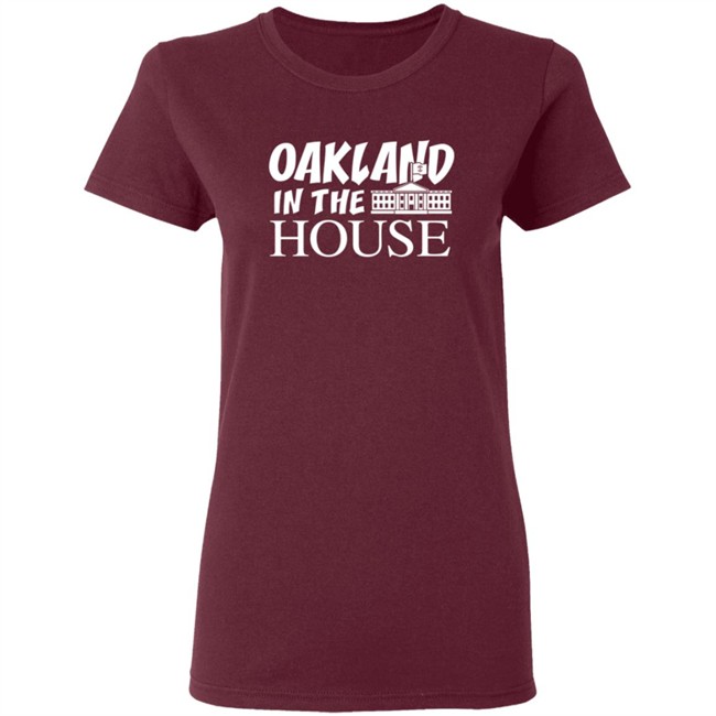 Oaklandish Oakland In The House Tee Shirt Kamala Oaklandish Oakland In The House Tee Shirt Kamala