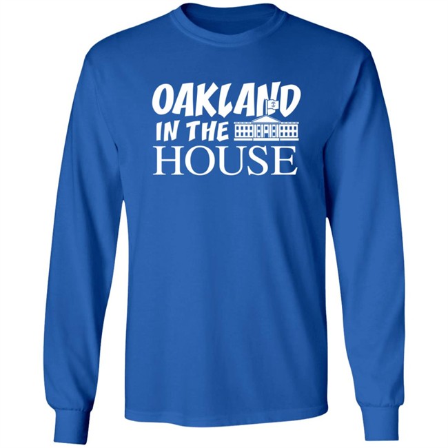 Oaklandish Oakland In The House Tee Shirt Kamala Oaklandish Oakland In The House Tee Shirt Kamala