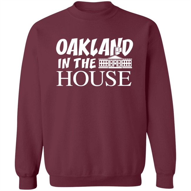 Oaklandish Oakland In The House Tee Shirt Kamala Oaklandish Oakland In The House Tee Shirt Kamala