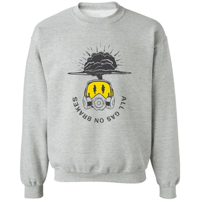 All Gas No Brakes Merch Smiley Mask Tee Shirt All Gas No Brakes Merch Smiley Mask Tee Shirt