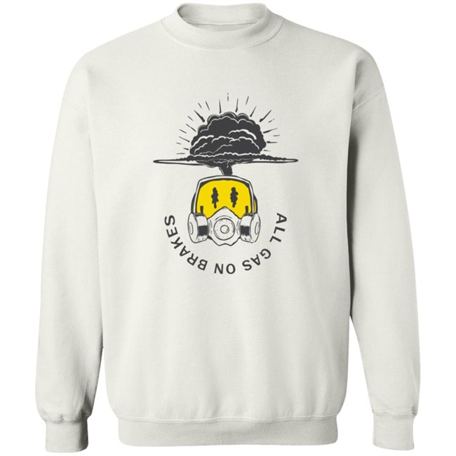 All Gas No Brakes Merch Smiley Mask Tee Shirt All Gas No Brakes Merch Smiley Mask Tee Shirt