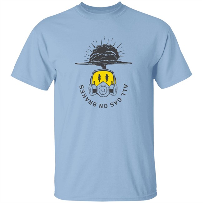 All Gas No Brakes Merch Smiley Mask Tee Shirt All Gas No Brakes Merch Smiley Mask Tee Shirt