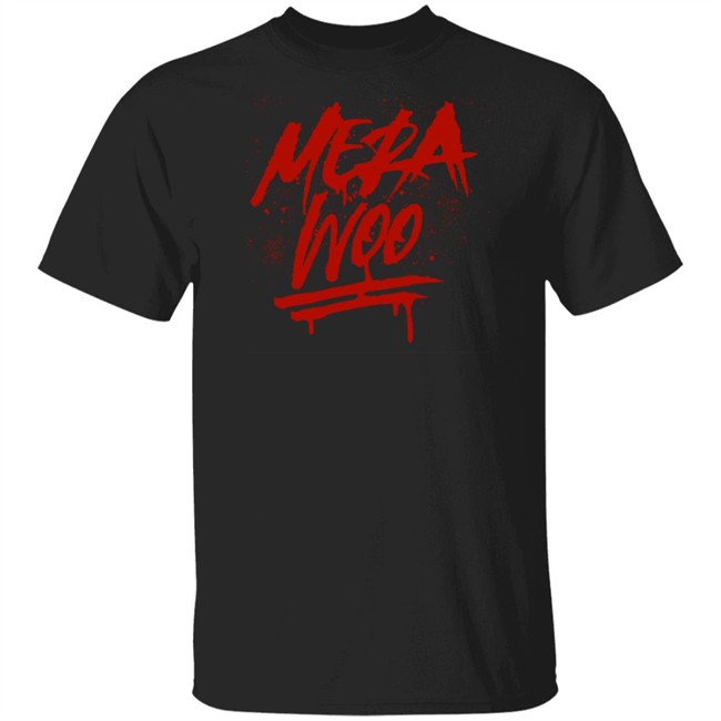 Anuel Aa Merch Mera Woo Black Shirt