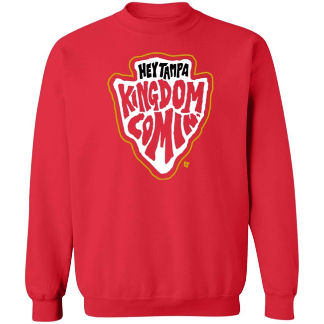 Breakingt Hey Tampa Kingdom Comin Shirt Breakingt Hey Tampa Kingdom Comin Shirt