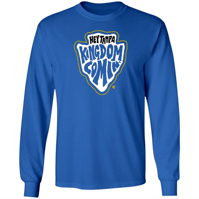 Breakingt Hey Tampa Kingdom Comin Shirt Breakingt Hey Tampa Kingdom Comin Shirt