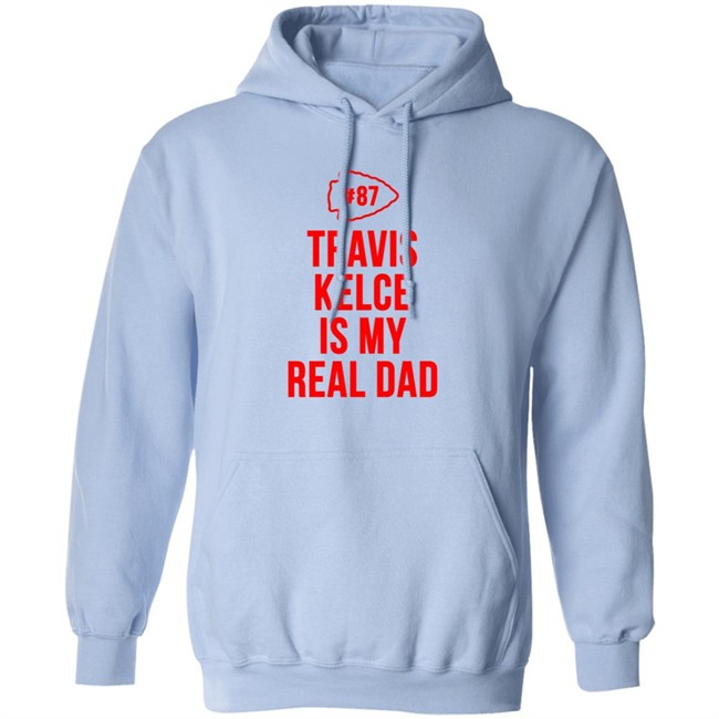 Travis Kelce Is My Real Dad Bodysuit Baby Shirt Travis Kelce Is My Real Dad Bodysuit Baby Shirt