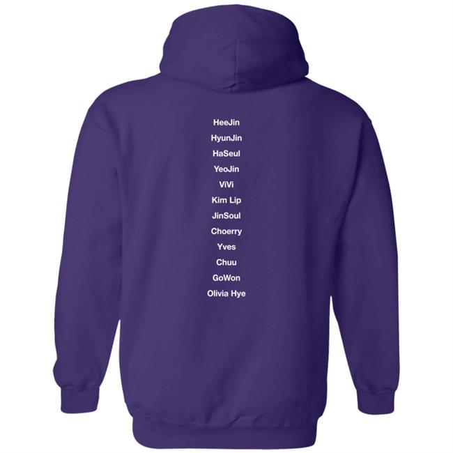 Xx Loonaverse Logo Inspired Names Hoodie Heejin Hyunjin Haseul Yeojin Vivi Xx Loonaverse Logo Inspired Names Hoodie Heejin Hyunjin Haseul Yeojin Vivi