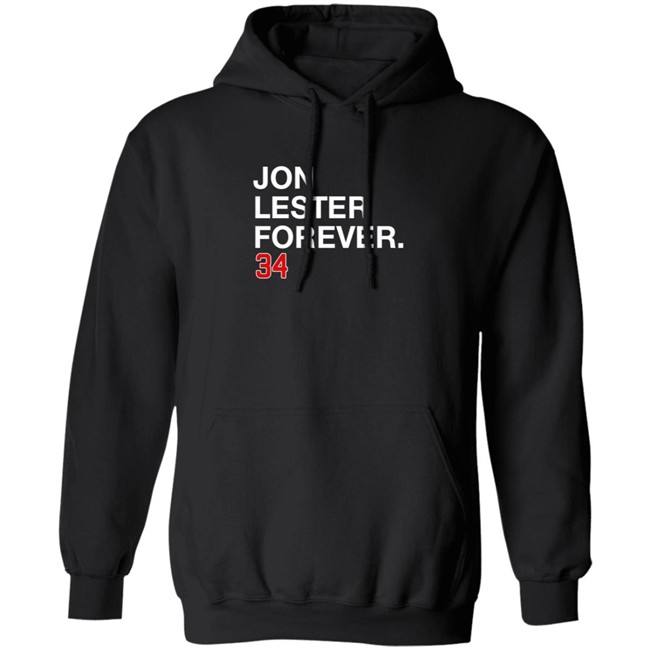 Obvious Shirts Merch Jon Lester Forever 34 Shirt Hoodie Obvious Shirts Merch Jon Lester Forever 34 Shirt Hoodie