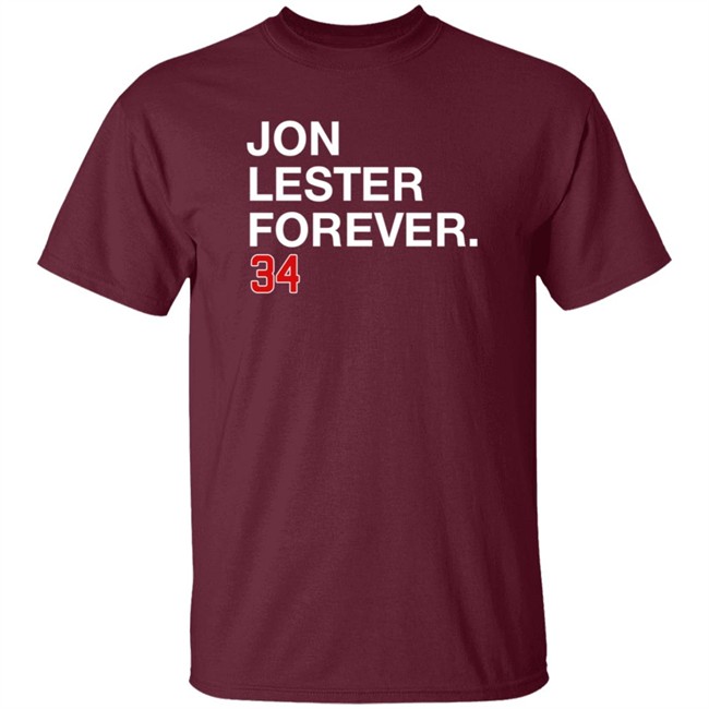 Obvious Shirts Merch Jon Lester Forever 34 Shirt Hoodie Obvious Shirts Merch Jon Lester Forever 34 Shirt Hoodie