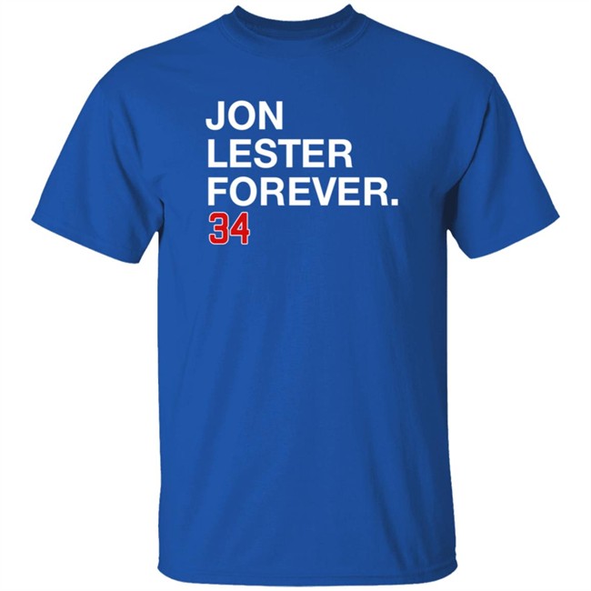 Obvious Shirts Merch Jon Lester Forever 34 Shirt Hoodie
