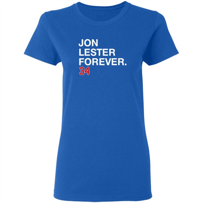 Obvious Shirts Merch Jon Lester Forever 34 Shirt Hoodie Obvious Shirts Merch Jon Lester Forever 34 Shirt Hoodie