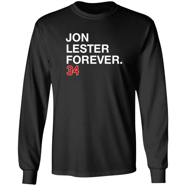 Obvious Shirts Merch Jon Lester Forever 34 Shirt Hoodie Obvious Shirts Merch Jon Lester Forever 34 Shirt Hoodie