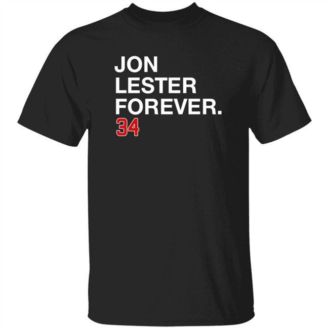 Obvious Shirts Merch Jon Lester Forever 34 Shirt Hoodie Obvious Shirts Merch Jon Lester Forever 34 Shirt Hoodie