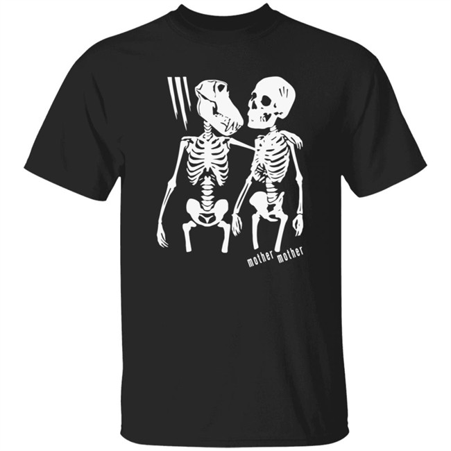 Mother Mother Merch Very Good Bad Thing Skeleton Tee Shirt
