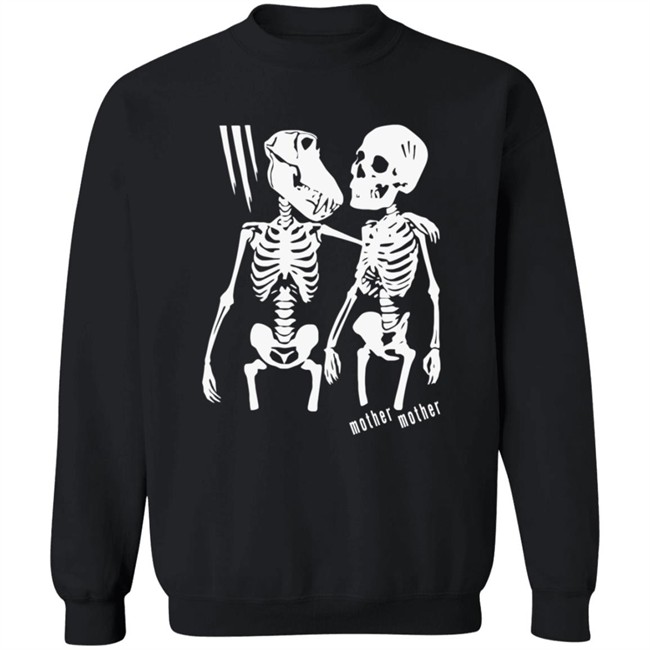 Mother Mother Merch Very Good Bad Thing Skeleton Tee Shirt Mother Mother Merch Very Good Bad Thing Skeleton Tee Shirt