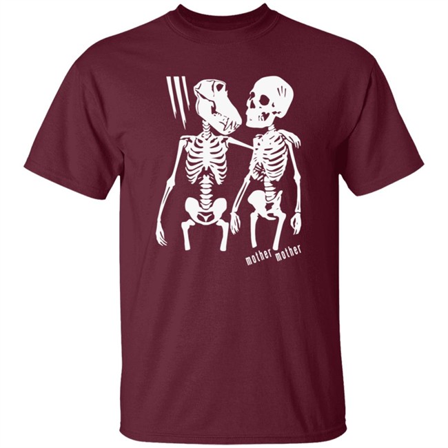 Mother Mother Merch Very Good Bad Thing Skeleton Tee Shirt Mother Mother Merch Very Good Bad Thing Skeleton Tee Shirt