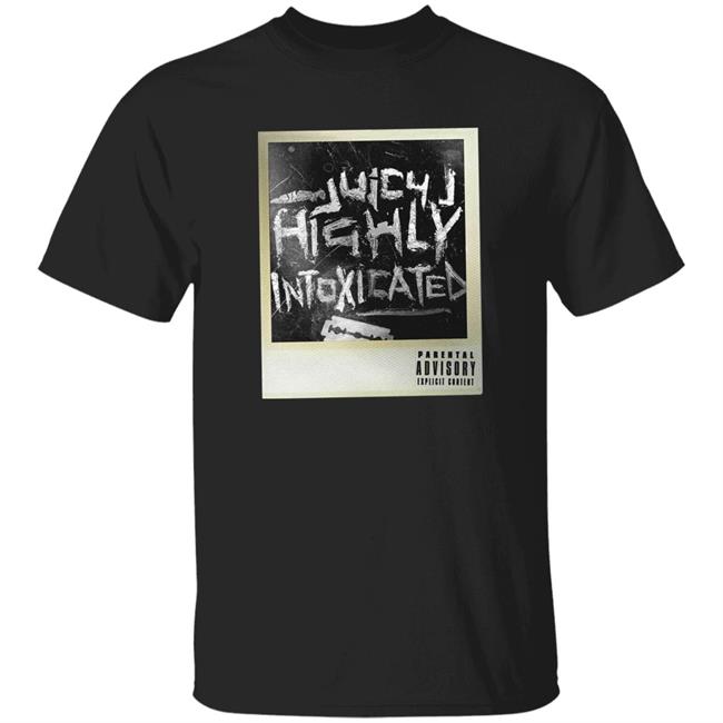 Three 6 Mafia Merch Juicy J Highly Intoxicated Shirt