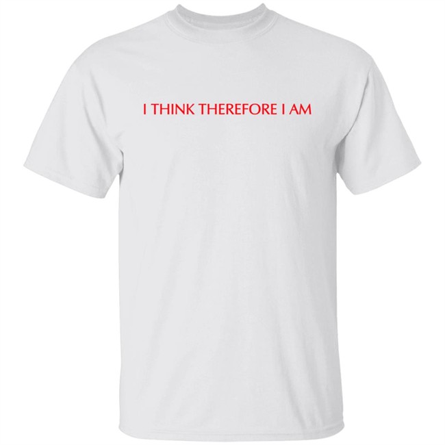 Billie Eilish Merch I Think Therefore I Am Hoodie Billie Eilish Merch I Think Therefore I Am Hoodie
