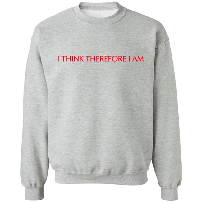Billie Eilish Merch I Think Therefore I Am Hoodie Billie Eilish Merch I Think Therefore I Am Hoodie