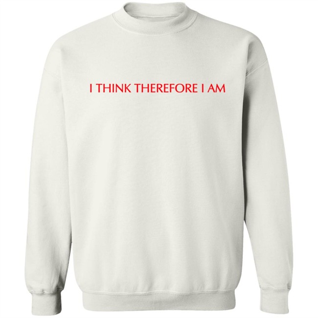 Billie Eilish Merch I Think Therefore I Am Hoodie Billie Eilish Merch I Think Therefore I Am Hoodie