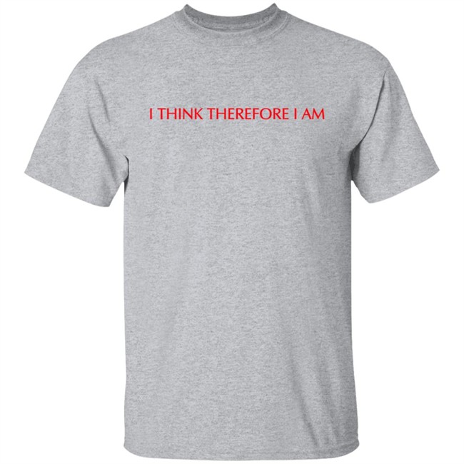 Billie Eilish Merch I Think Therefore I Am Hoodie Billie Eilish Merch I Think Therefore I Am Hoodie