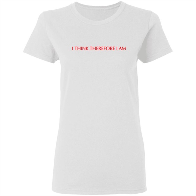 Billie Eilish Merch I Think Therefore I Am Hoodie Billie Eilish Merch I Think Therefore I Am Hoodie