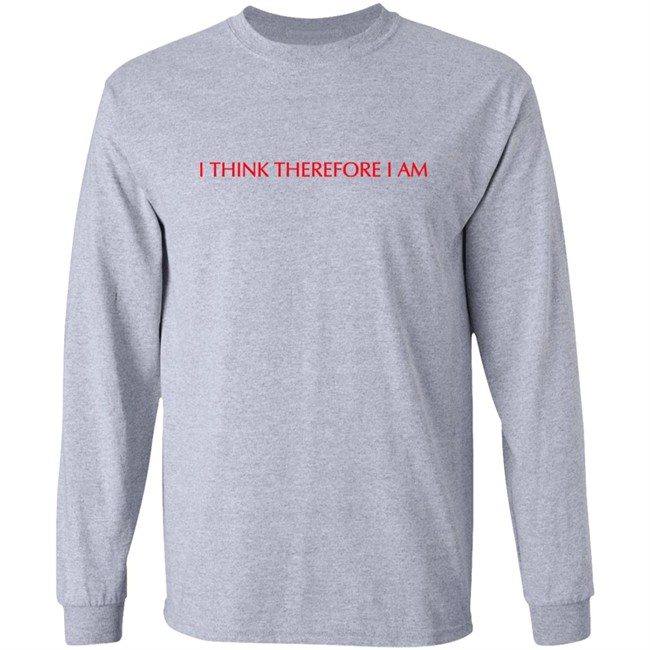 Billie Eilish Merch I Think Therefore I Am Hoodie Billie Eilish Merch I Think Therefore I Am Hoodie