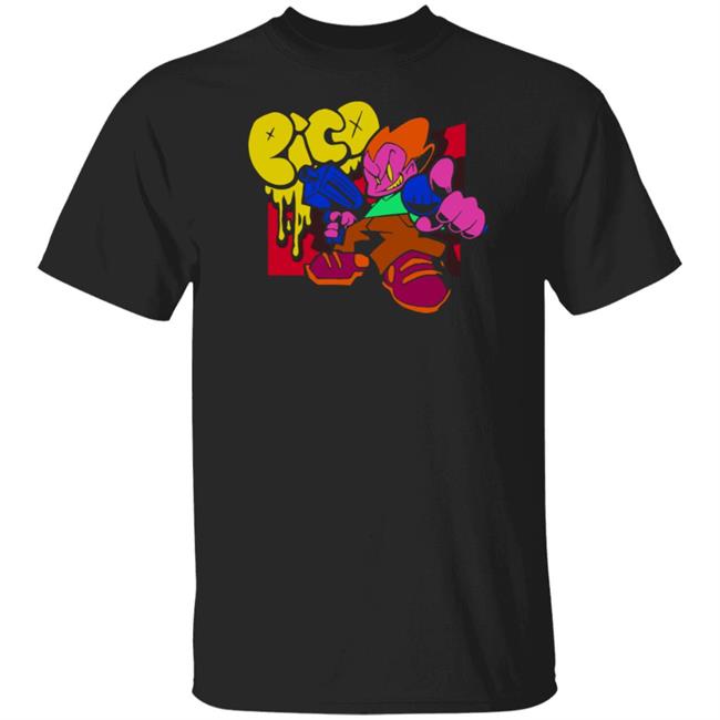 Sharkrobot Pico New Grounds T Shirt Pitookettles