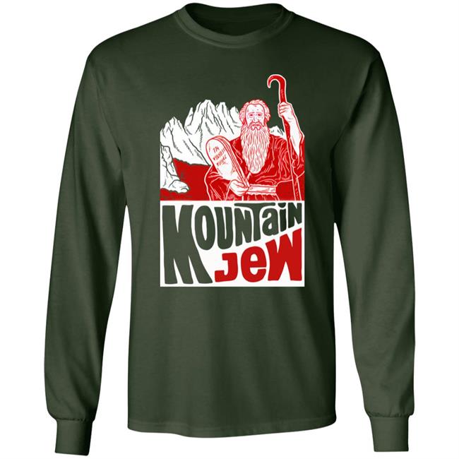 Mountain Jew Long Sleeve T Shirt Ted Stout Tedstout5