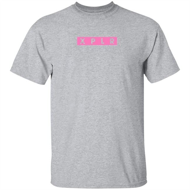 Xplr Merch Logo White Shirt Xplr Merch Logo White Shirt