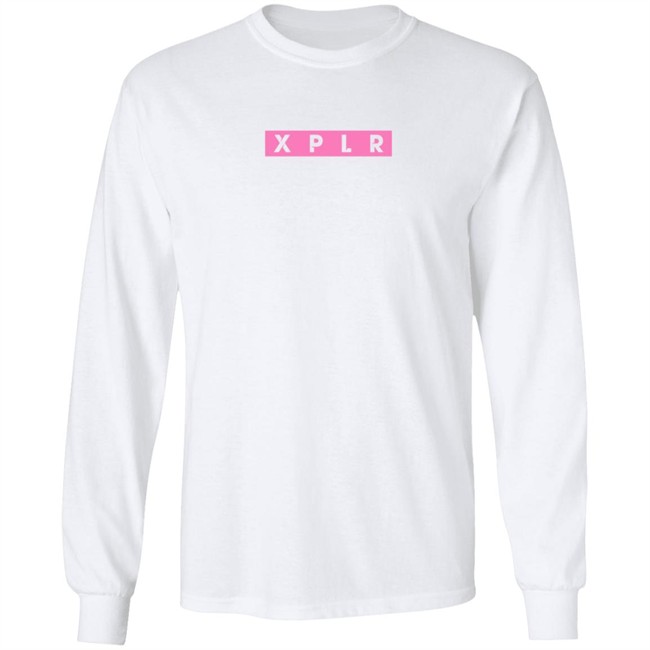 Xplr Merch Logo White Shirt Xplr Merch Logo White Shirt