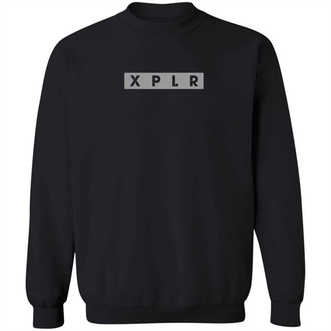 Xplr Merch Logo Black Shirt Xplr Merch Logo Black Shirt