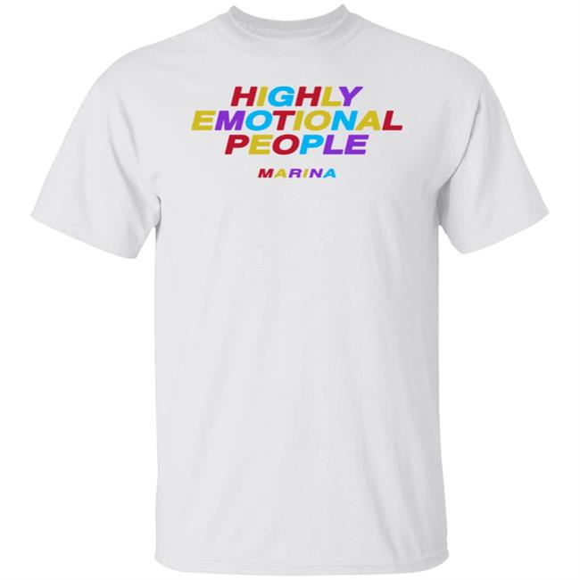 Marina Merch Highly Emotional People Long Sleeve T Shirt Marina Merch Highly Emotional People Long Sleeve T Shirt