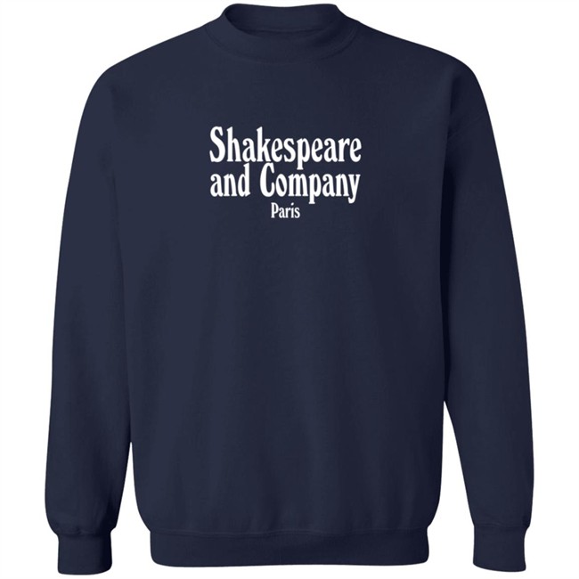 Shakespeare And Company Paris Sweatshirt Bookstore
