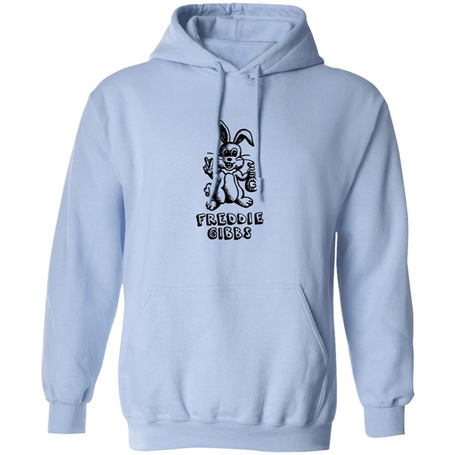 Kane Comics Merch Cartoon Bunny Hoodie Grey Kane Comics Merch Cartoon Bunny Hoodie Grey