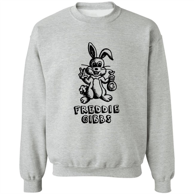 Kane Comics Merch Cartoon Bunny Hoodie Grey Kane Comics Merch Cartoon Bunny Hoodie Grey